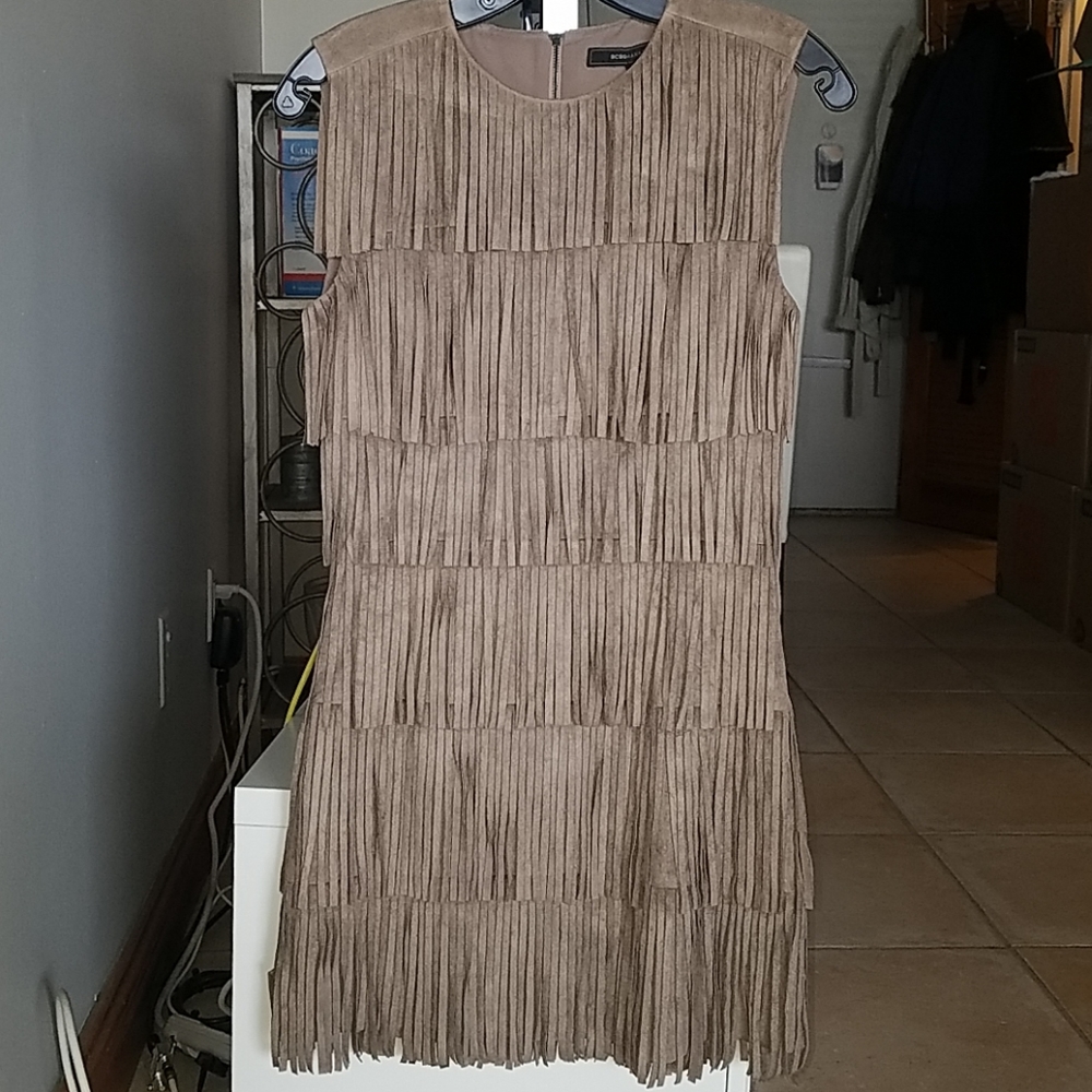 BCBG Fringe Dress - Picture 1 of 4